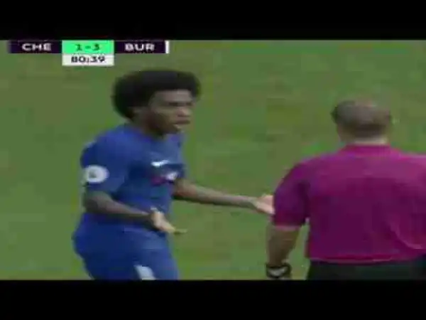 Video: Chelsea 2 – 3 Burnley [Premier League] Highlights 2017/18
